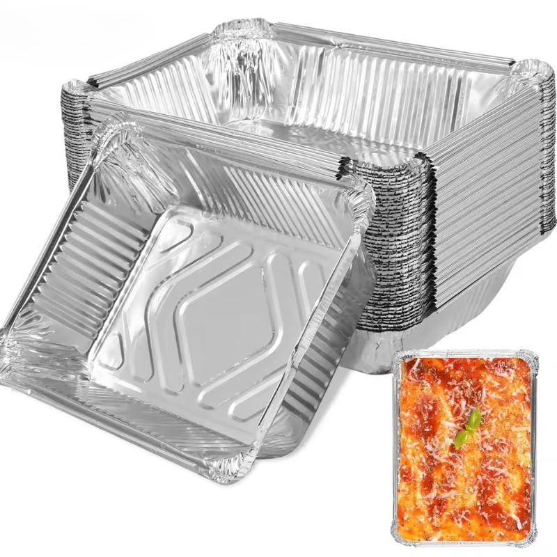 Kitchen Baking Tray - 20/40PCS Aluminum Foil Trays Non-Stick Baking