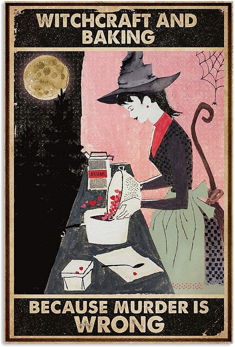 Kitchen Witch Baking - Witchcraft and Baking Because Murder is