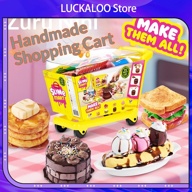 Miniature Baking Kitchen - Zuru Mini Slime Mart Shopping Cart