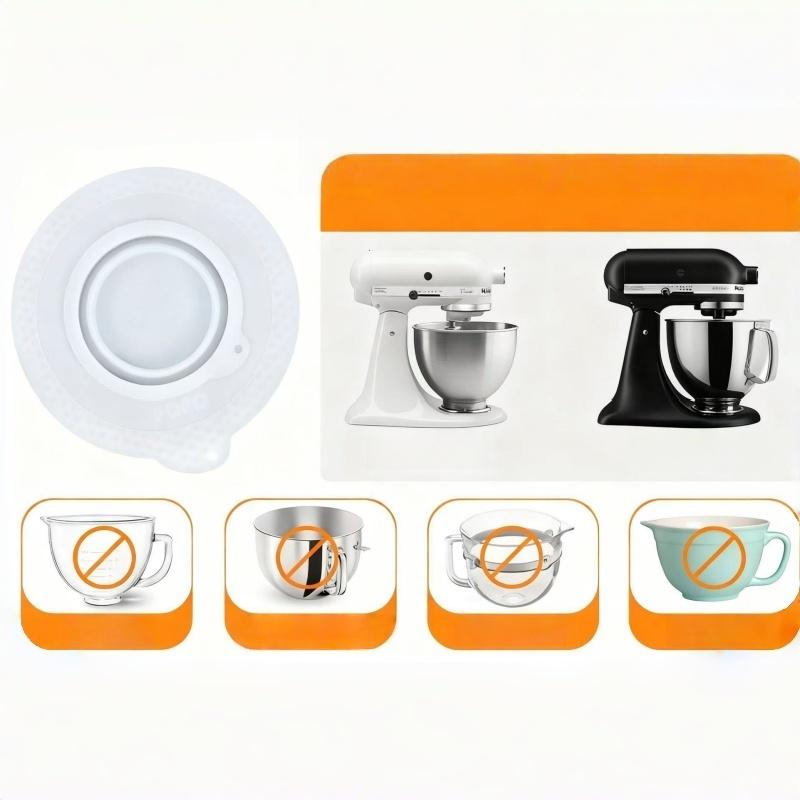 Kitchen Aid Baking Lid - 1Pcs DIY Silicone Mixers Bowl Lid