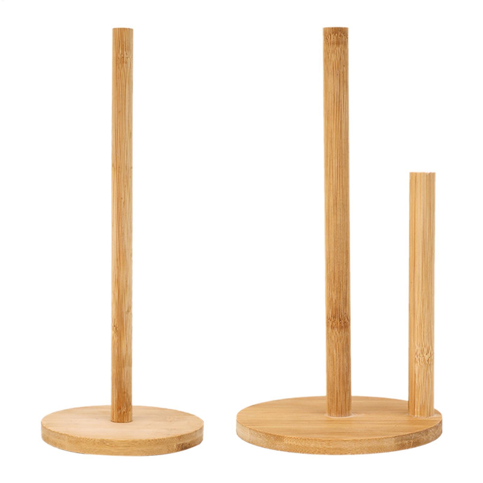 Kitchen Baking Paper Holder - Kitchen Roll Paper Towel Holder Wooden