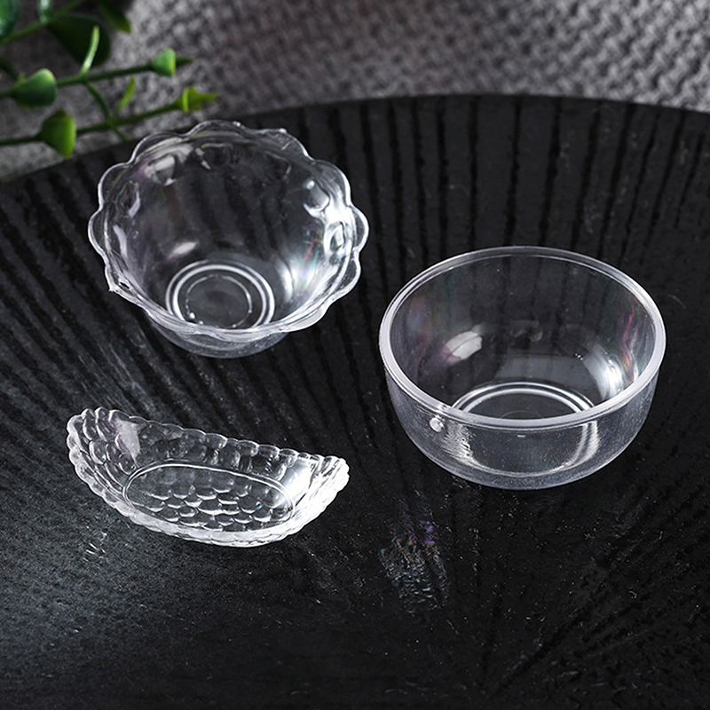 Miniature Baking Kitchen - 3pcs Dollhouse Mini Bowl Miniature Food