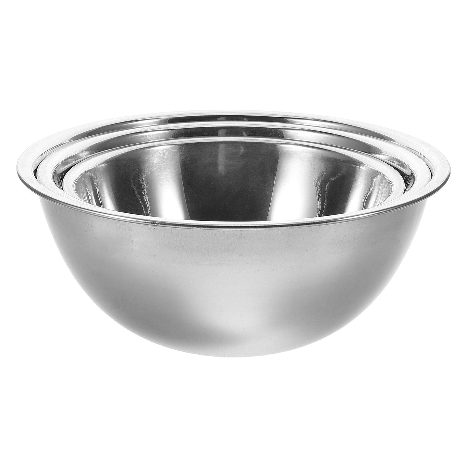 Kitchen Baking Set - 3Pcs Stainless Steel Mixing Bowls Set