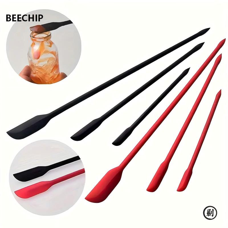 Kitchen Baking Set - 3-Piece Mini Silicone Spatula Set -