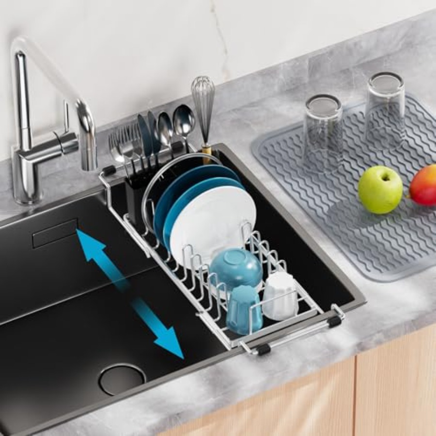 Kitchen Utensils - Small Sink Dish Drying Rack -