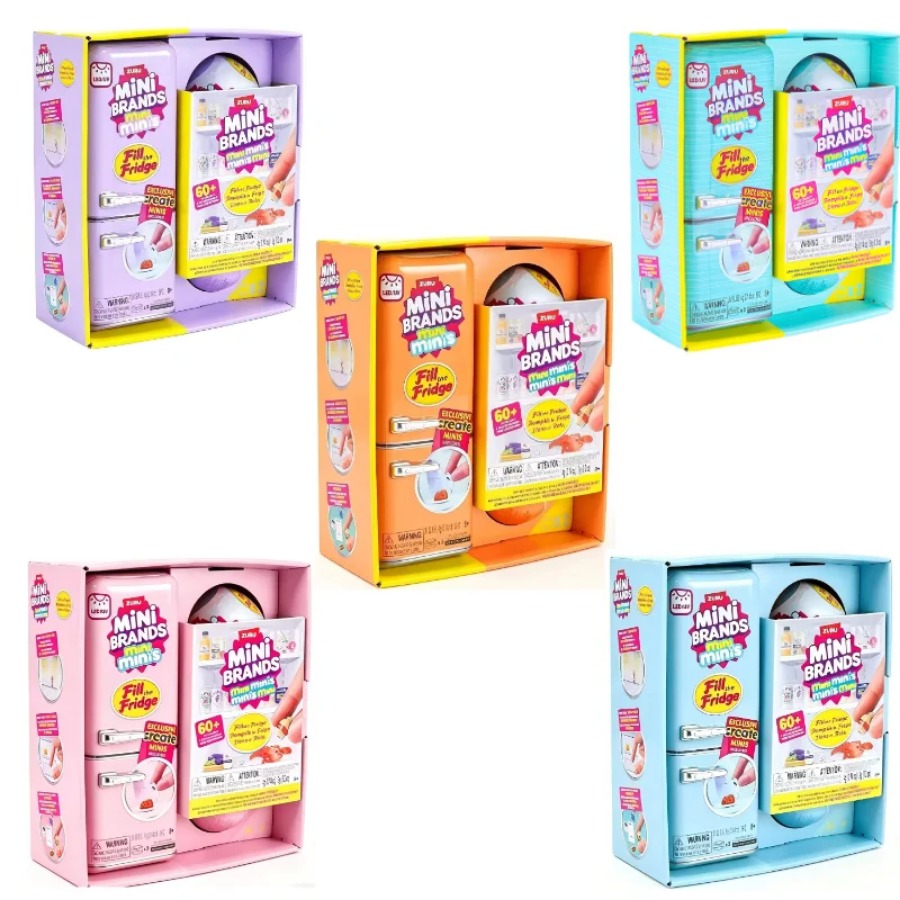 Miniature Baking Kitchen - ZURU 5 Surprise Mini Fridge Ball