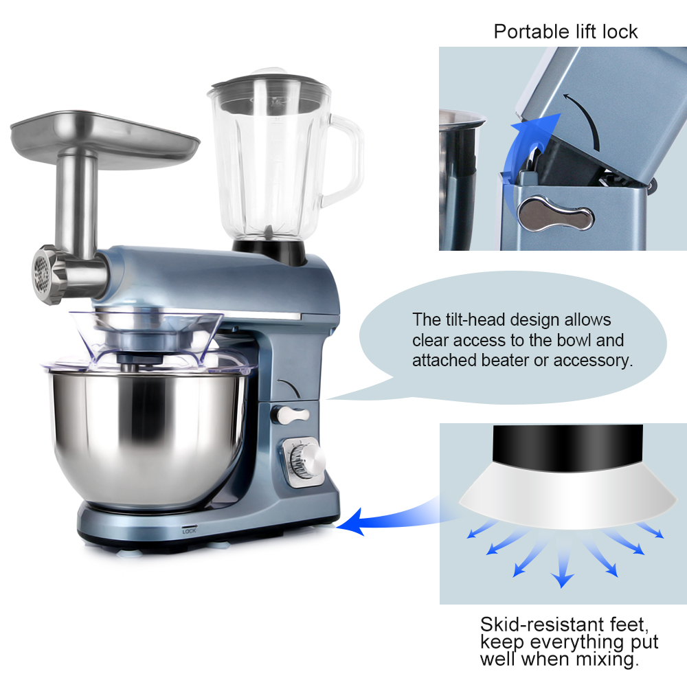 5.5/6/7/8l Dough Baking Mixer  - Kitchen Aid Baking Machine 评论和价格