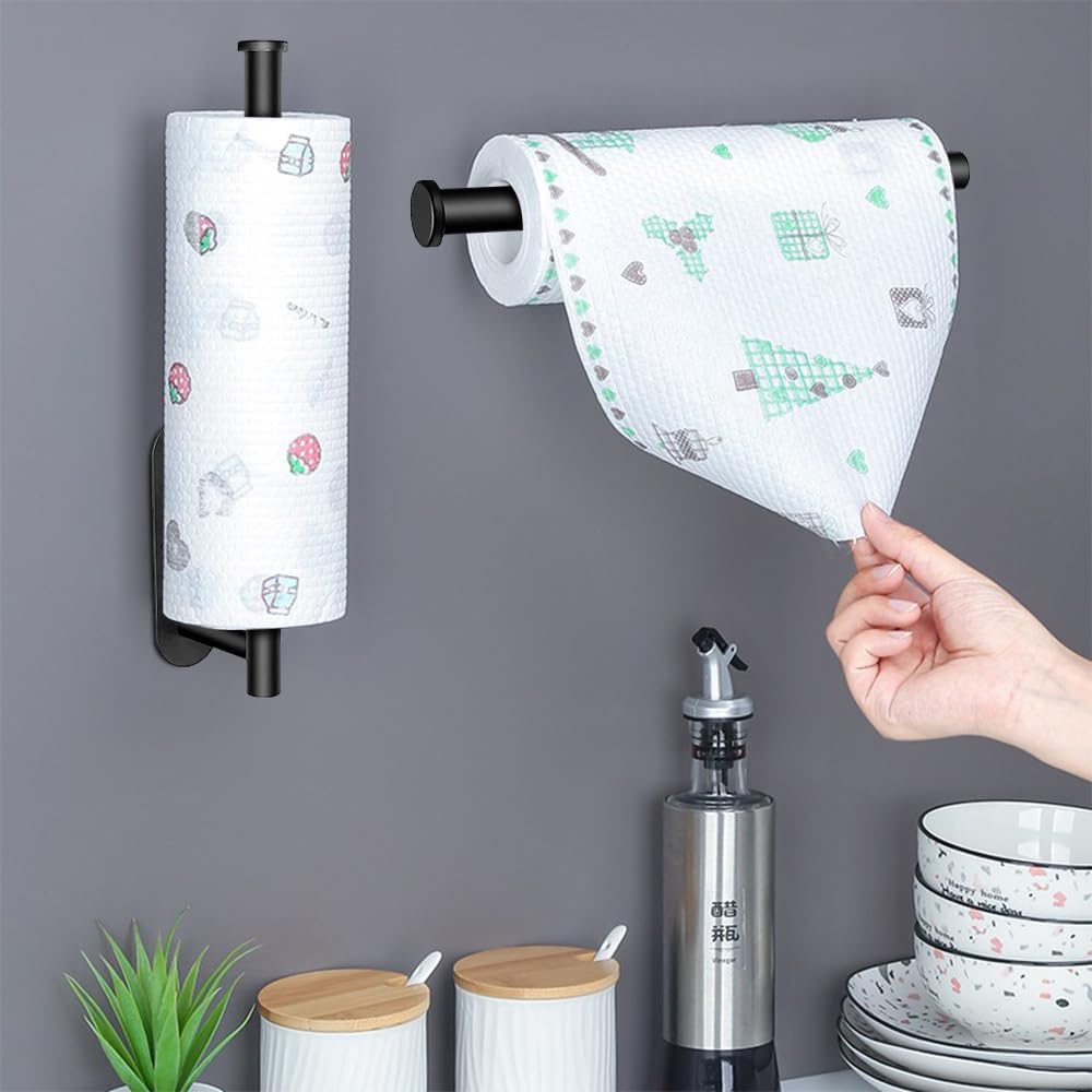 Self Adhesive Paper Towel Hold - Kitchen Baking Paper Holder 评论和价格