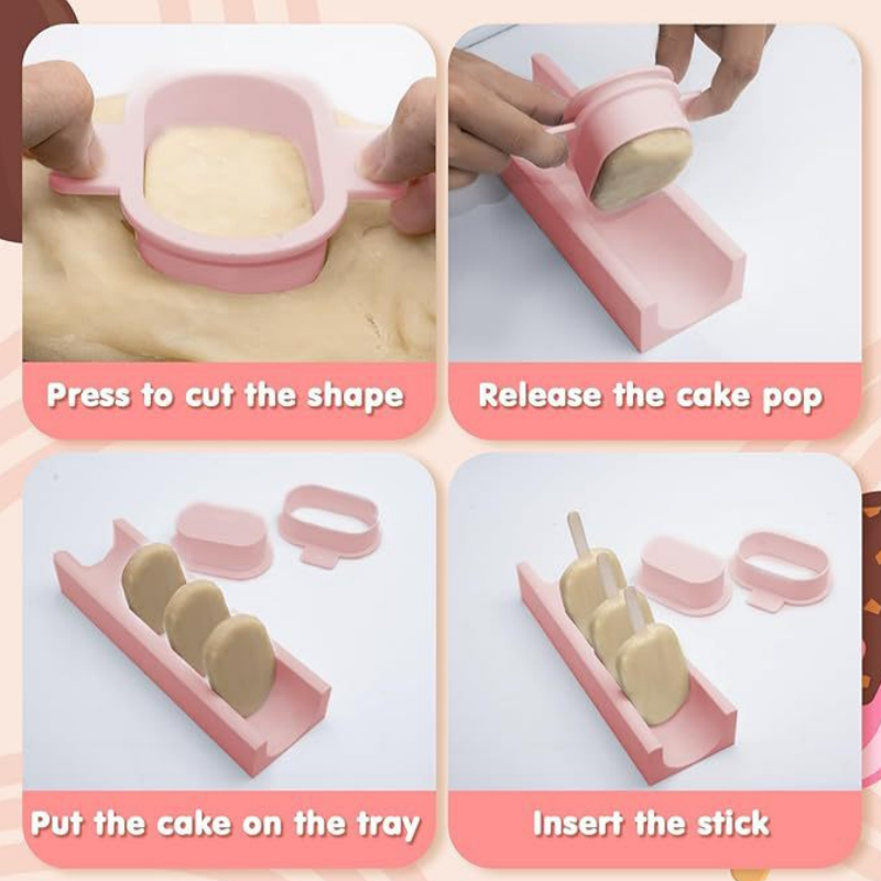 Cake Pop Mold Set with Tray No - Kitchen Baking Tray 评论和价格