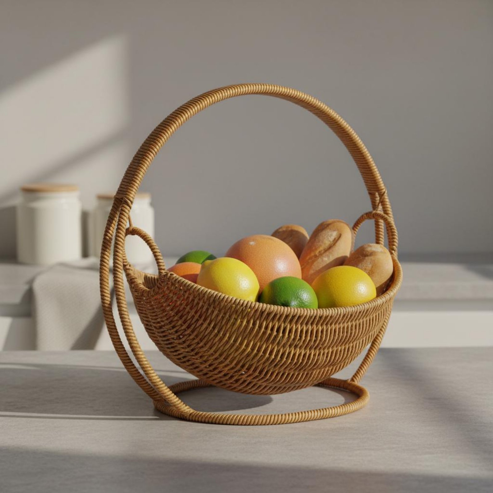Cradle Design Bread Basket Han - Kitchen Baking Tray 评论和价格