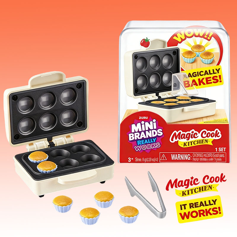 ZURU Mini Brands Magic Cook Ki - Miniature Baking Kitchen 评论和价格