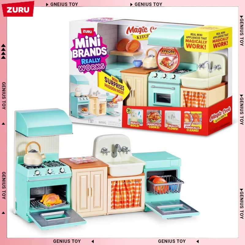 Zuru Mini Brands Magic Cook Ki - Miniature Baking Kitchen 评论和价格