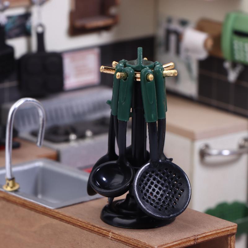 Dollhouse Miniature Accessorie - Kitchen Utensils 评论和价格