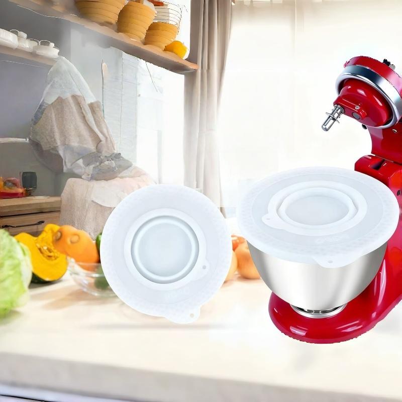 1Pcs DIY Silicone Mixers Bowl  - Kitchen Aid Baking Lid 评论和价格