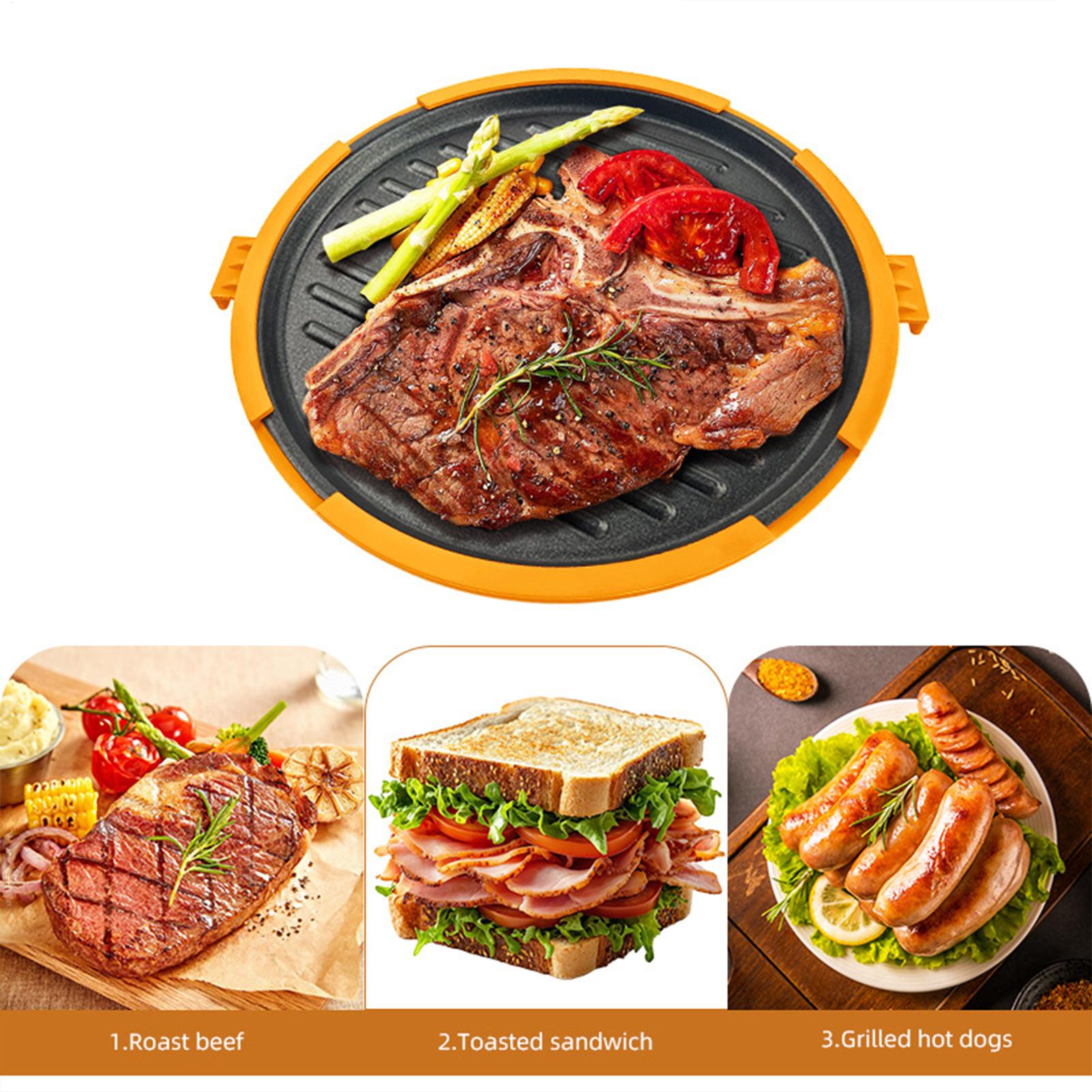 Microwave Grill Pan Quick-Heat - Kitchen Baking Tray 评论和价格