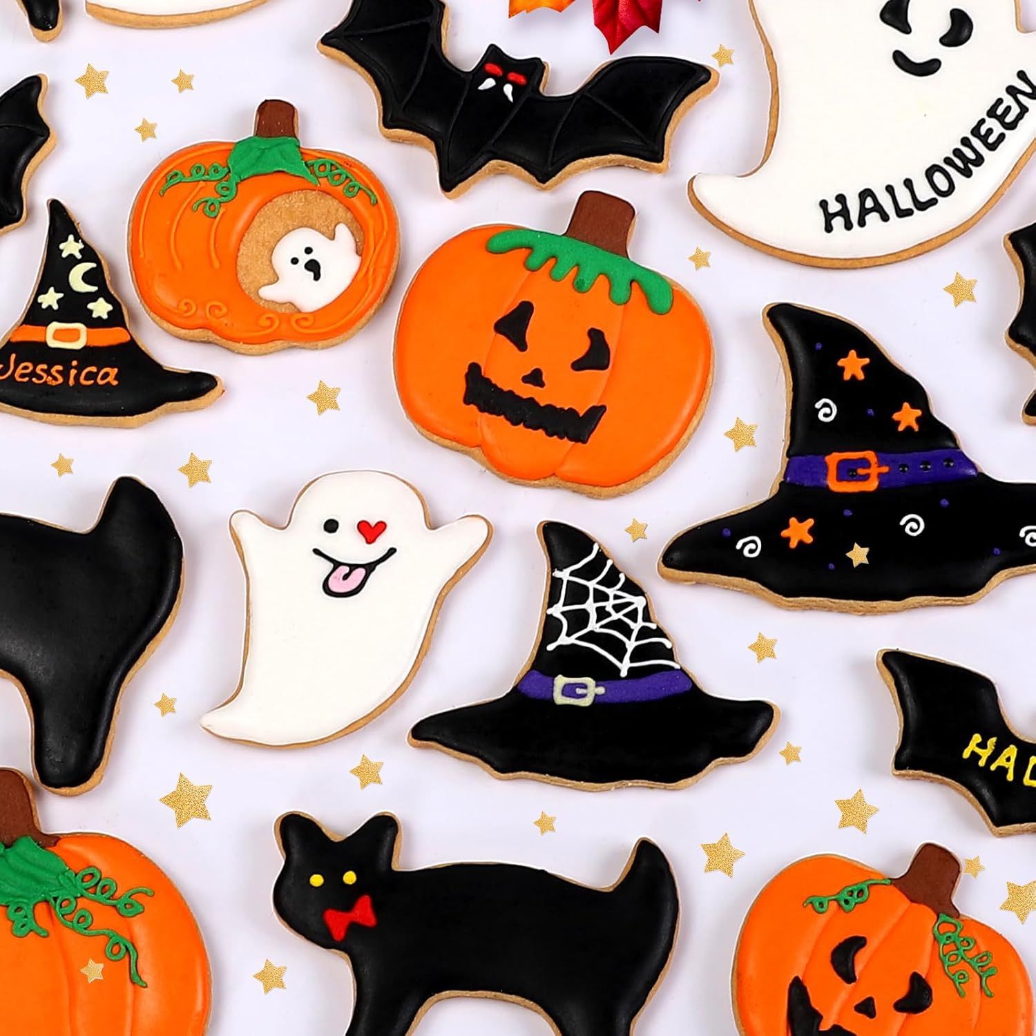 Halloween Cookie Mold 3-Piece  - Kitchen Witch Baking 评论和价格
