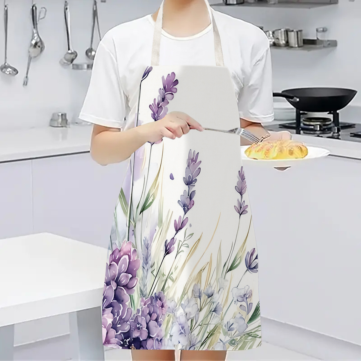 1pc Witch Cauldron Apron Linen - Kitchen Witch Baking 评论和价格