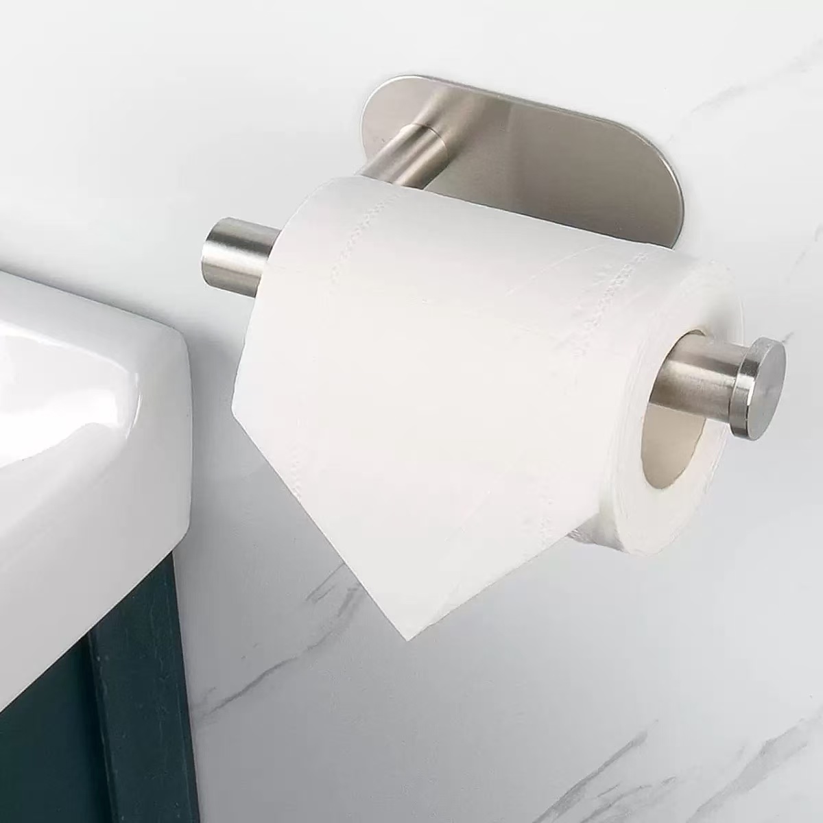 Self-Adhesive Toilet Paper Hol - Kitchen Baking Paper Holder 评论和价格