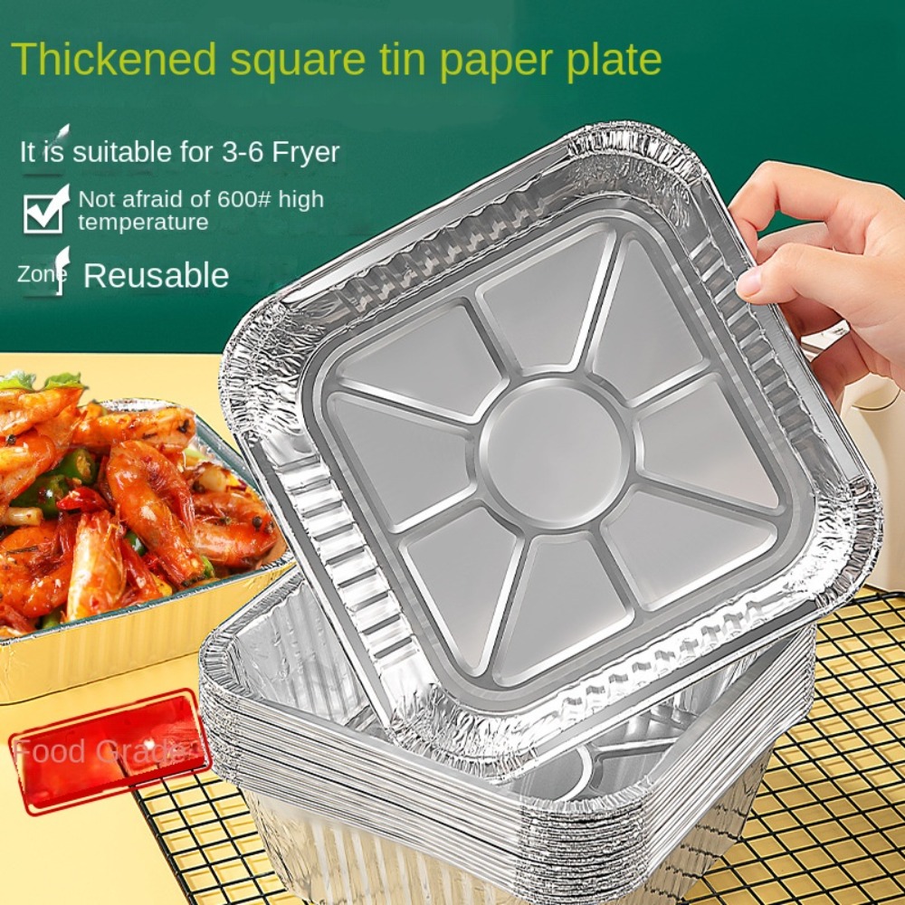 20CM Air Fryer Aluminum Foil P - Kitchen Baking Tray 评论和价格