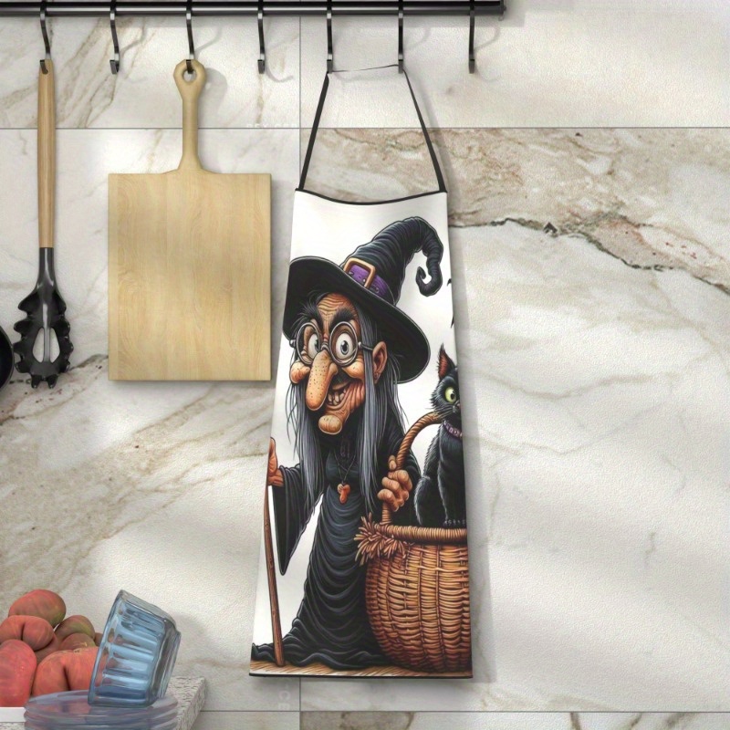 1pc Witch and Black Cat Themed - Kitchen Witch Baking 评论和价格
