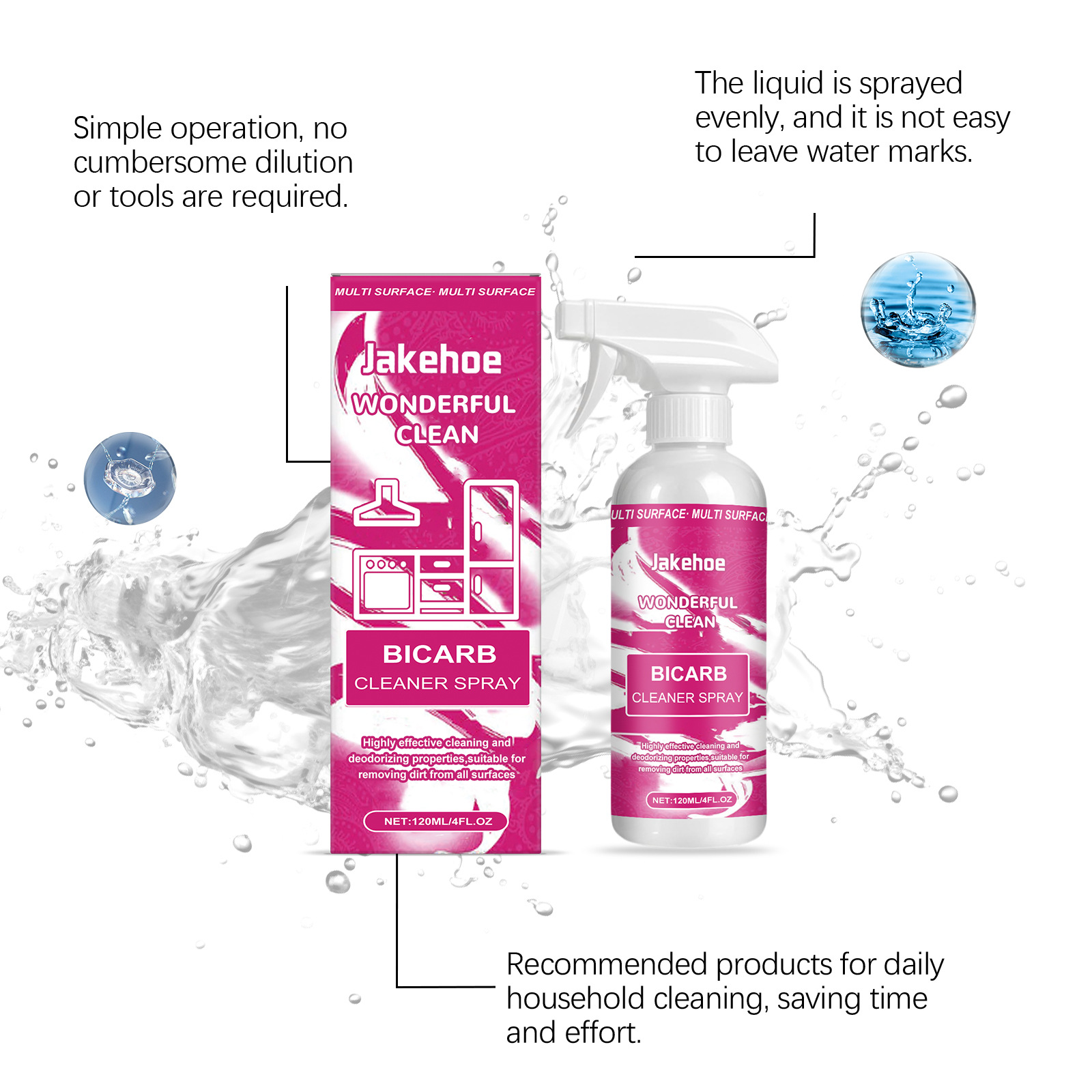 Baking Soda Cleaning Spray,Hea - Kitchen Baking Soda 评论和价格