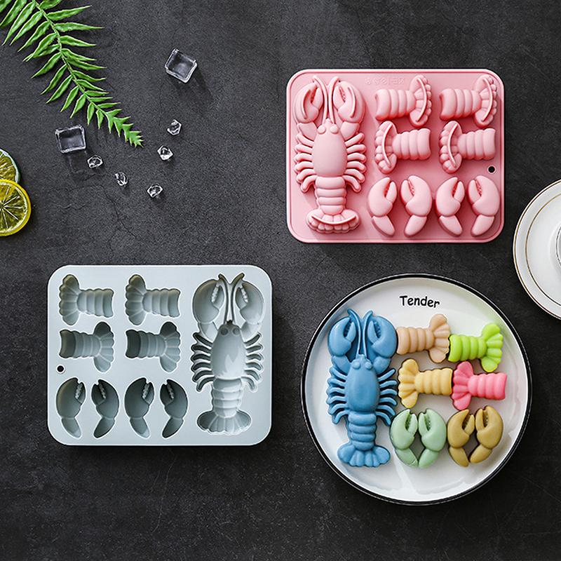 Lobster Silicone Chocolate Mol - Kitchen Baking Set 评论和价格