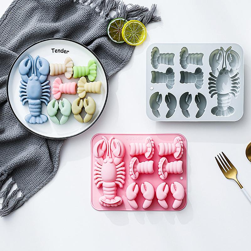 Lobster Silicone Chocolate Mol - Kitchen Baking Set 评论和价格