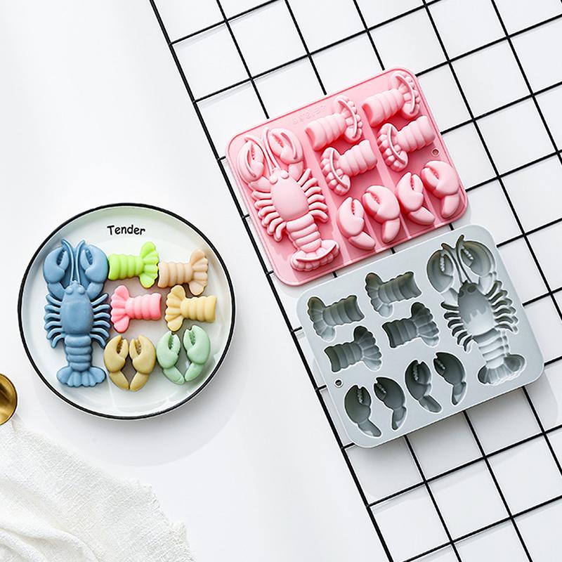 Lobster Silicone Chocolate Mol - Kitchen Baking Set 评论和价格
