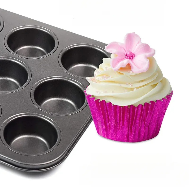 100 piece set of gold foil cup - Kitchen Baking Set 评论和价格