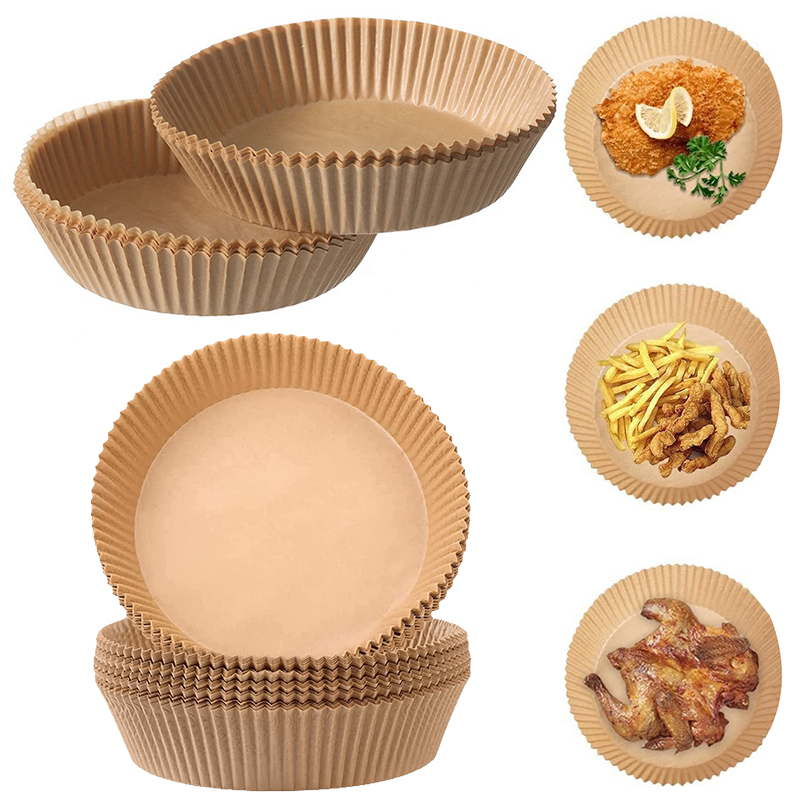 50/100PCS Air Fryer Paper Plat - Kitchen Baking Set 评论和价格