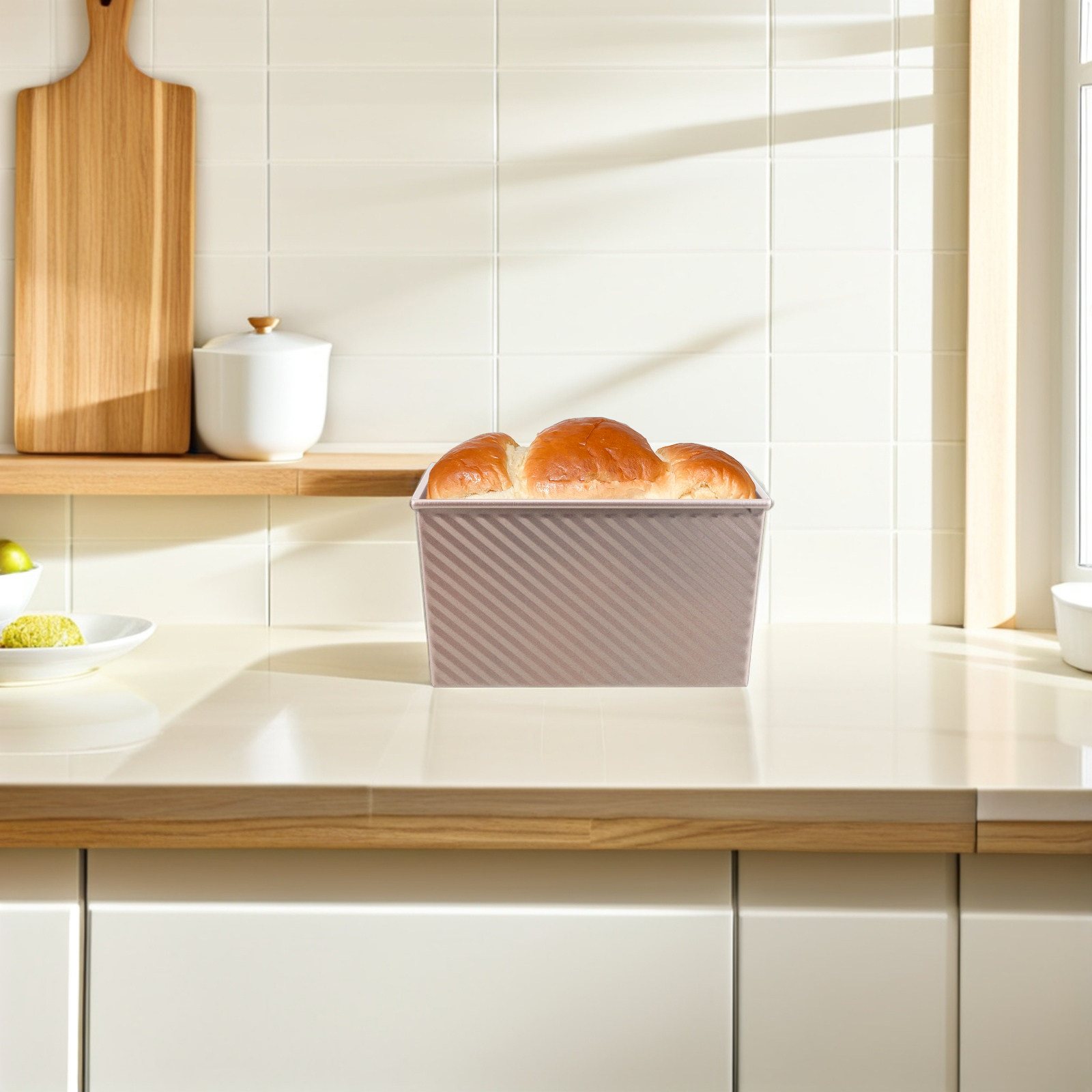 Non-Stick Rectangular Toast Pa - Kitchen Baking Tray 评论和价格