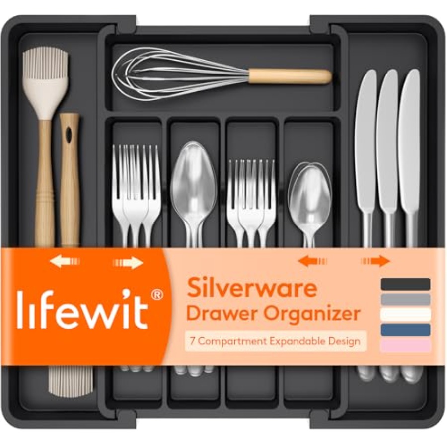 Expandable Silverware Organize - Kitchen Utensils 评论和价格
