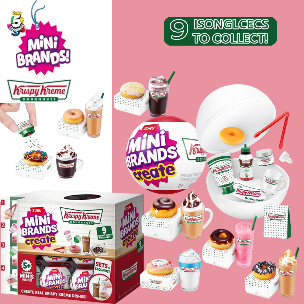 Zuru Mini Brands Krispy Kreme  - Miniature Baking Kitchen 评论和价格