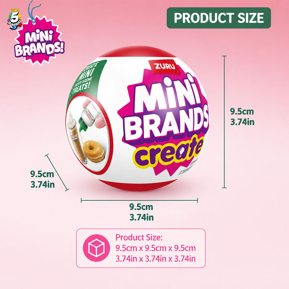 Zuru Mini Brands Krispy Kreme  - Miniature Baking Kitchen 评论和价格