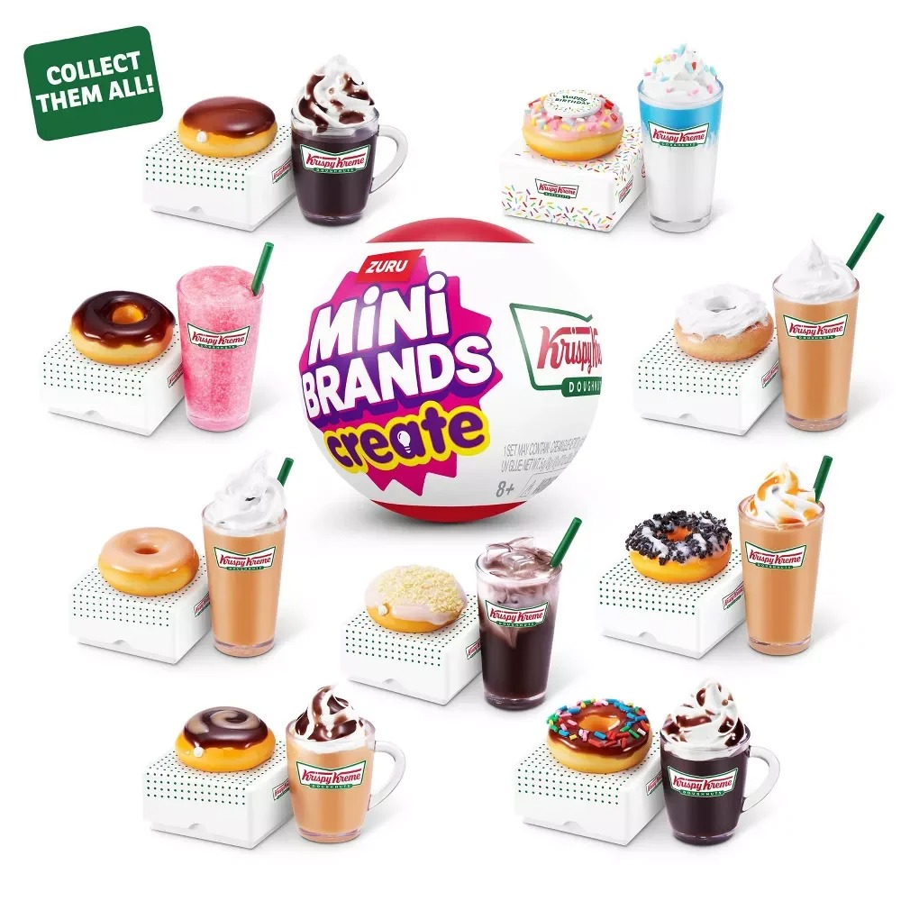 Zuru Mini Brands Krispy Kreme  - Miniature Baking Kitchen 评论和价格