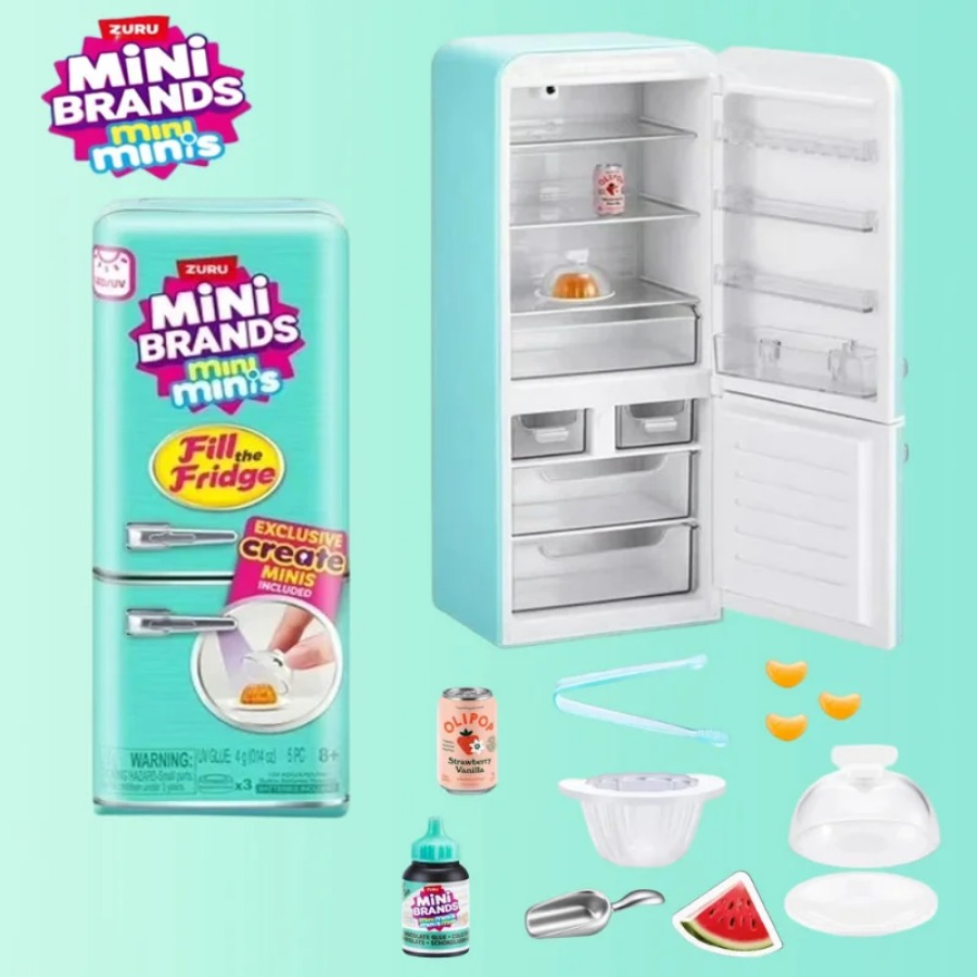ZURU 5 Surprise Mini Fridge Ba - Miniature Baking Kitchen 评论和价格