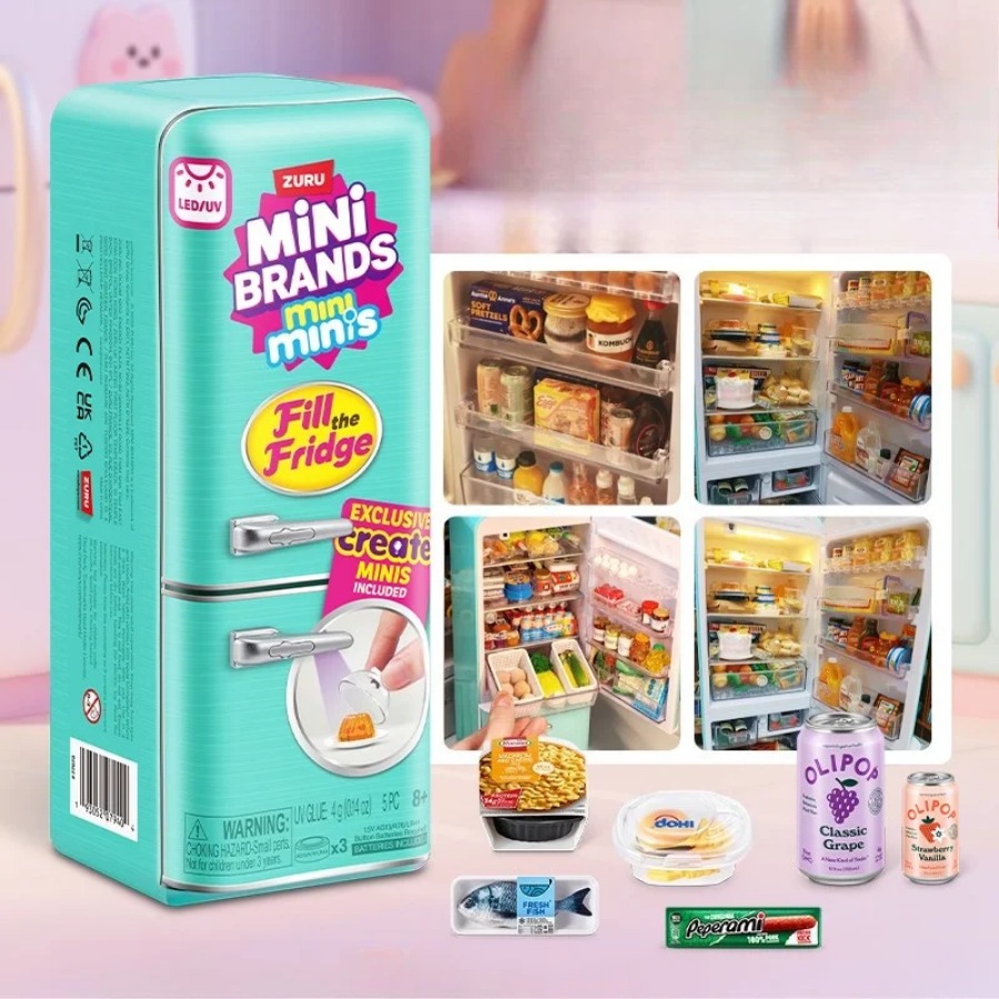 ZURU 5 Surprise Mini Fridge Ba - Miniature Baking Kitchen 评论和价格